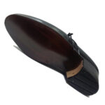 کفش مردانه تمام چرم دست دوز تخم مرغی بغل بندی2