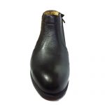 نیم بوت تمام چرم دست دوز مردانه تخم مرغی
