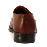 کفش مردانه چرم بزرگ پا بندی ساده