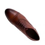 کفش مردانه چرم بزرگ پا زیرسوار بندی 2