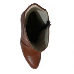 بوت مردانه تمام چرم دست دوز تخم مرغی