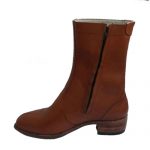 بوت مردانه تمام چرم دست دوز تخم مرغی