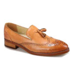 کفش مردانه چرم دست دوز زنگوله ای