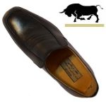 کفش مردانه چرم دست دوز مدل سوئیسی سه تکه