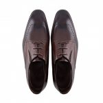 کفش مردانه چرم دست دوز بندی بغل کشدار