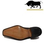 کفش مردانه چرم دست دوز بندی شاخدار اتوبانی