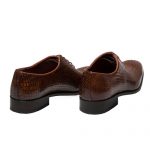 کفش مردانه چرم دست دوز بندار پوست ماری