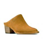 دمپایی زنانه چرم دست دوز کلارک