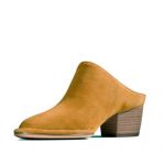 دمپایی زنانه چرم دست دوز کلارک