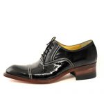 کفش مردانه چرم دست دوز ورنی بندار1