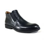 نیم بوت مردانه تمام چرم دست دوز بغل کش 2