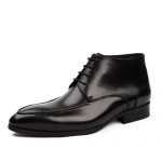 نیم بوت تمام چرم دست دوز قاپاخلی