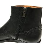 نیم بوت تمام چرم دست دوز هشترک سه تکه