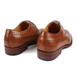 کفش مردانه چرم دست دوز هسترک دالبر بندی
