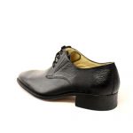 کفش مردانه چرم دست دوز بنددار مدل جورجیا