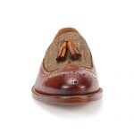 کفش مردانه چرم دست دوز زنگوله ای کنفی