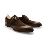 کفش مردانه تمام چرم دست دوز جیر و چرم توقادار