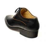 کفش مردانه تمام چرم دست دوز مدل زه دار بندی