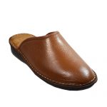 دمپایی طبی چرم دست دوز مدل آخوندی