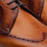 کفش مردانه تمام چرم دست دوز کد 012039