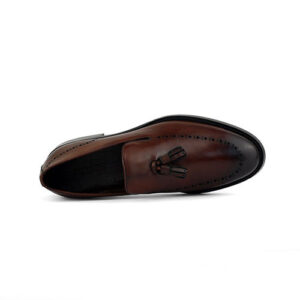 کفش مردانه چرم طبیعی کد 141225