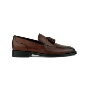 کفش مردانه چرم طبیعی کد 141225