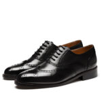 کفش مردانه چرم طبیعی کد 141237