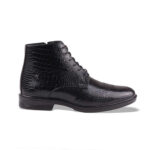 نیم بوت مردانه چرم طبیعی کد 141201