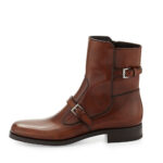  بوت مردانه چرم دست دوز مدل دلتا