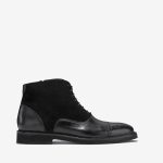 نیم بوت چرم دست دوز مردانه مدل دیبا