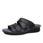 صندل طبی چرم مردانه دست دوز مدل 307