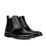 نیم بوت مردانه چرم طبیعی مدل پاتریشیا