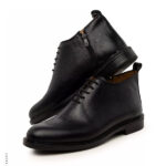 نیم بوت مردانه چرم طبیعی مدل آنیل