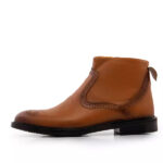 نیم بوت مردانه چرم طبیعی مدل هرمان
