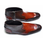 نیم بوت مردانه تمام چرم دست دوز کد 145