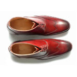 نیم بوت مردانه تمام چرم دست دوز کد 144