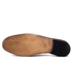 دمپایی نعلین چرم دست دوز آخوندی مدل 140313