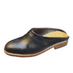 دمپایی نعلین چرم دست دوز آخوندی مدل 140315