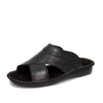 صندل و دمپایی طبی چرم مردانه دست دوز مدل 403215