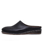 دمپایی نعلین چرم دست دوز آخوندی مدل 140314