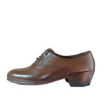 کفش مردانه تمام چرم دست دوز تخم مرغی وسط بندی